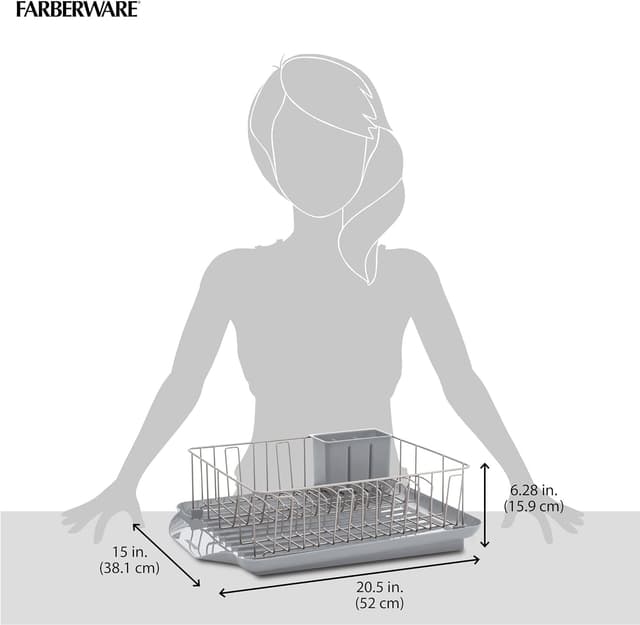 Thumbnail 5 de Farberware 3-Piece Dish Drying Rack Set