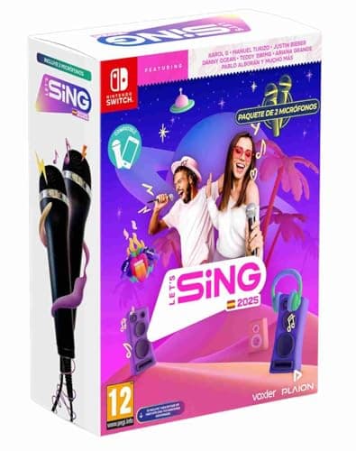 Detalle de Plaion Lets Sing 2025 S.V. + 2 Mics 🎤