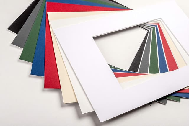 Detalle de walther design Passe-Partouts Blanc Polaire PA041S pour cadre 30 x 40 cm (image 20 x 30 cm)