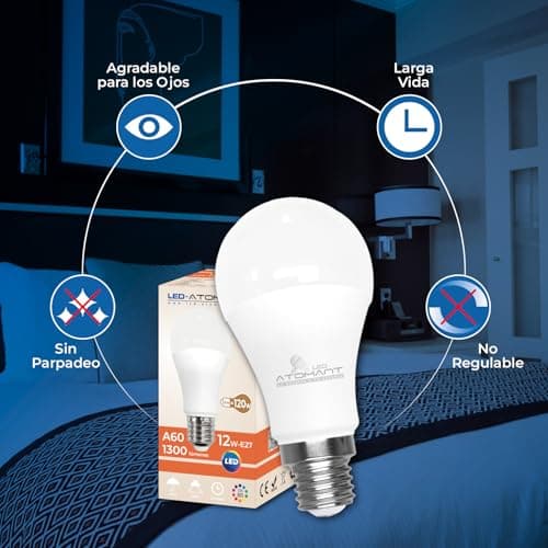 Thumbnail 3 de LED ATOMANT Bombilla E27 A60 1300 lúmenes