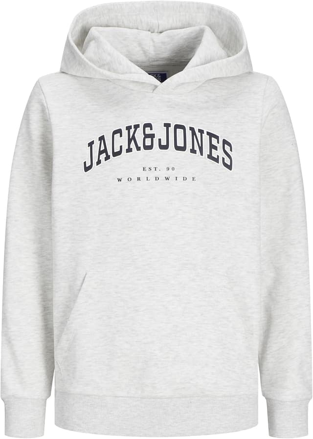 Detalle de JACK & JONES Junior Hoodie Logo Hoodie Junior: felpa con tasca a marsupio