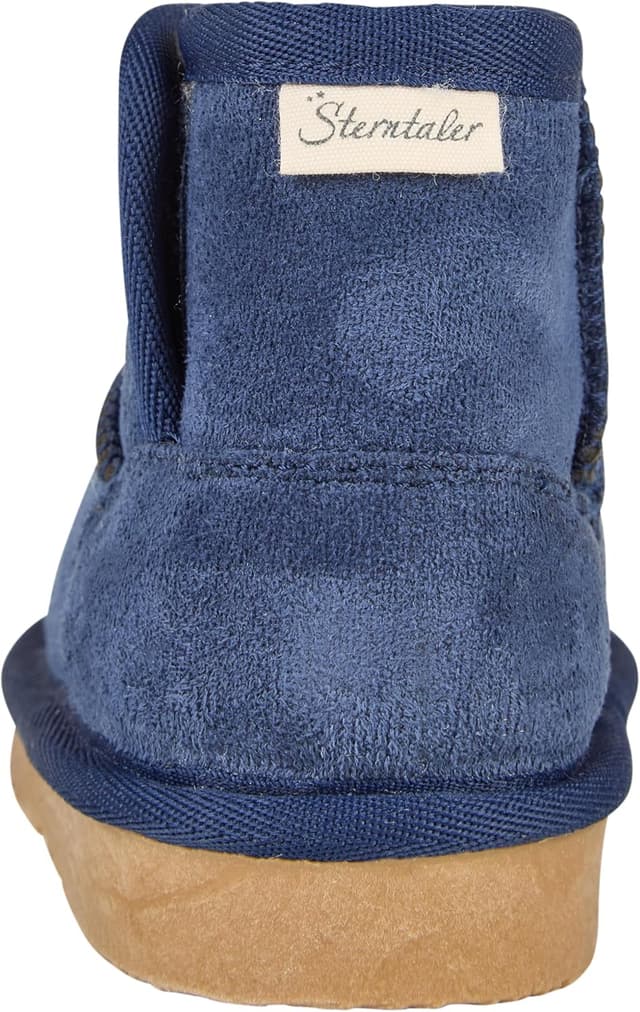 Detalle de Sterntaler Unisex Kinder-Halbschuh UniSneaker mit Klett und Teddyfutter