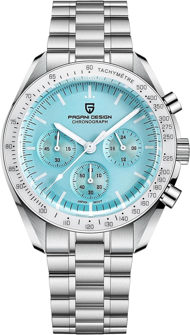 Thumbnail 6 de Pagani Design 1701 : montre à quartz chronographe homme étanche 100 m, verre saphir