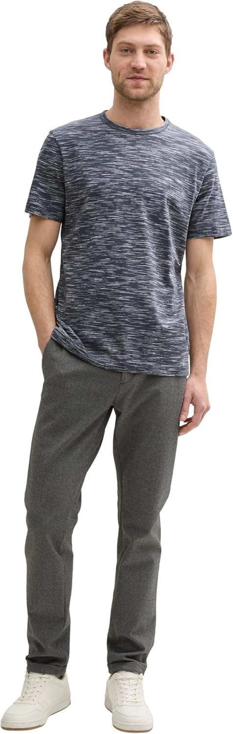 Detalle de TOM TAILOR T-Shirt da uomo a manica corta: comoda e con vestibilità ottimale