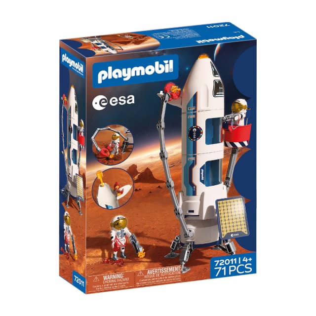 Detalle de Playmobil Cohete a Marte ESA