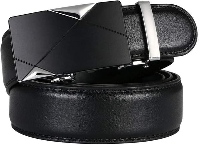 Thumbnail 4 de flintronic Gürtel Leder Automatik 3,5 cm 130 cm Schwarz