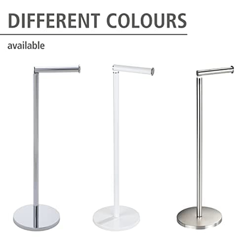 Thumbnail 7 de WENKO Portarrollos de pie 2 en 1 acero inox 🌟