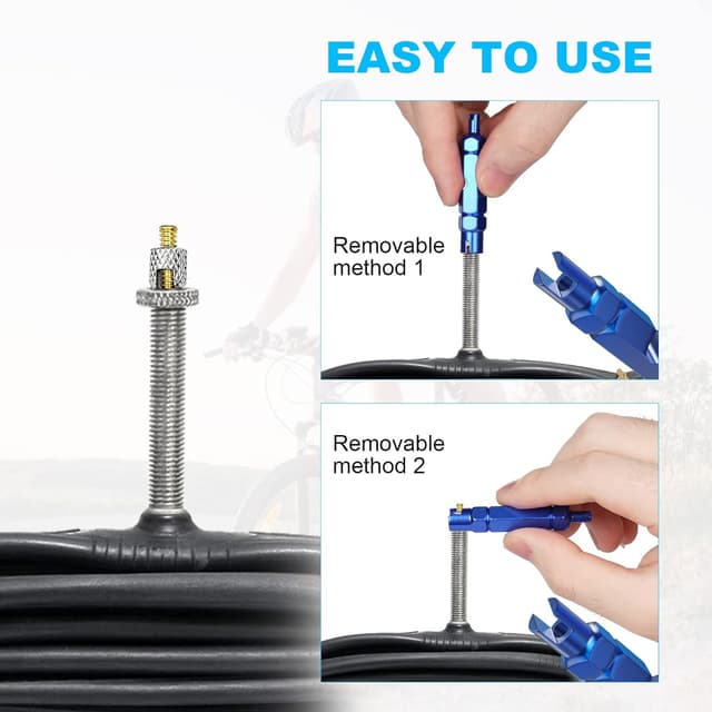 Detalle 2 de Flintronic 11 PCS Núcleo válvula bicicleta