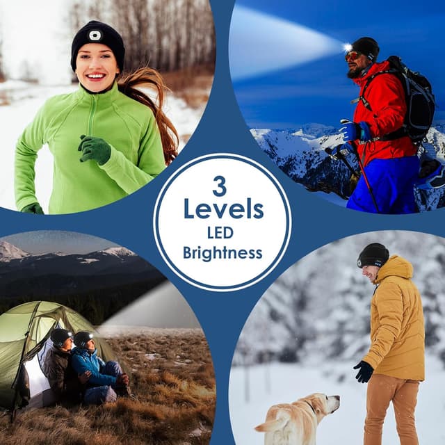 Thumbnail 6 de Lenski Bluetooth Beanie Hat with LED