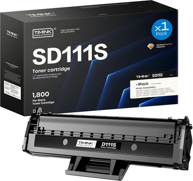 Detalle de Timink D111L / D111S compatible toner cartridges for Samsung Xpress (Black) — for M2020 / M2026 / M2070 series