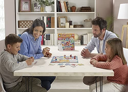 Detalle 2 de Educa Érase una Vez La Vida — juego familiar 500 preguntas 🎲