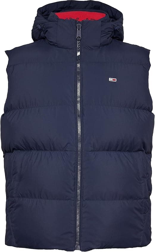 Thumbnail 4 de Tommy Jeans Essential Down Vest Hombre 🧥 Azul Dark Night Navy, M