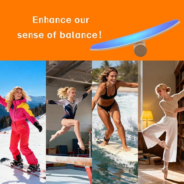 Thumbnail 6 de OSTGWOO Balance Board für Erwachsene 204 kg