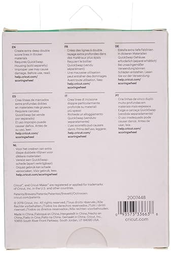 Detalle 2 de Cricut Rueda de doble puntuación metálica