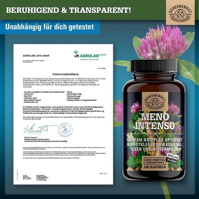 Thumbnail 5 de MENO INTENSO Yamswurzel Kapseln 60 Tage