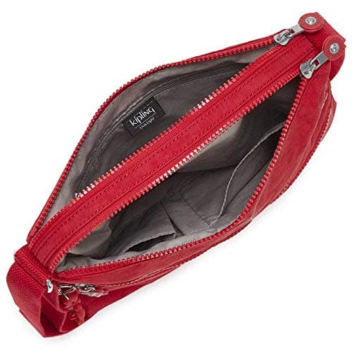 Thumbnail 3 de Kipling Alvar Bandolera Mediana, Red Rouge ❤