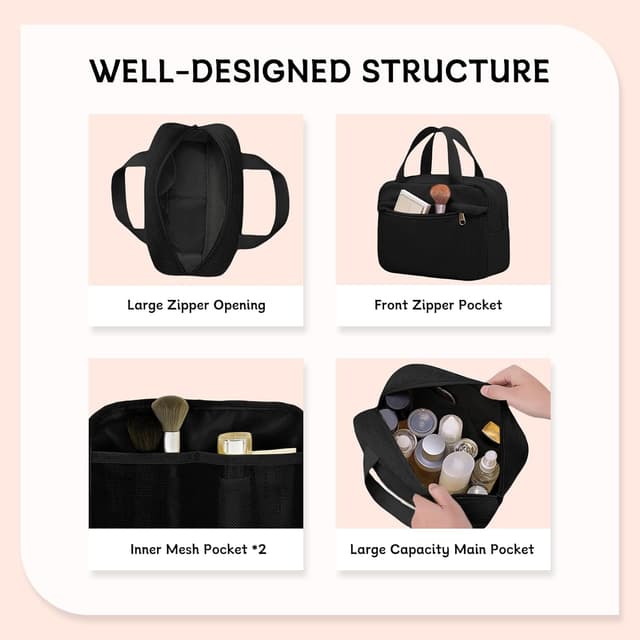 Detalle 2 de Aucuu trousse de toilette voyage corduroy 25