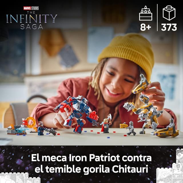 Detalle 2 de LEGO Marvel Thor Endgame Endgame vs Chitauri