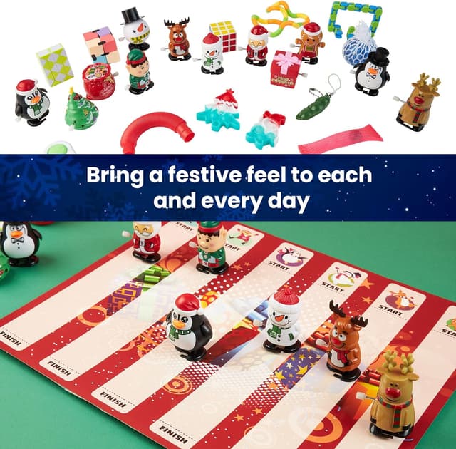 Thumbnail 5 de KreativeKraft Calendario Adviento 2024 🎄 - 24 Juguetes Divertidos