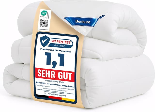 Imagen de BEDSURE Bettdecke 200x200 450gsm Winterdecke en OfertitasTOP