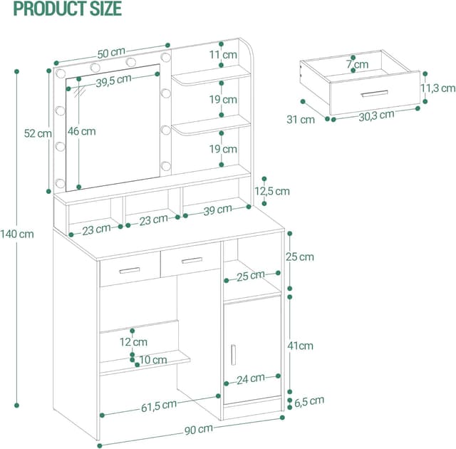 Thumbnail 5 de Hzuaneri Greige DT32505X toeletta con LED