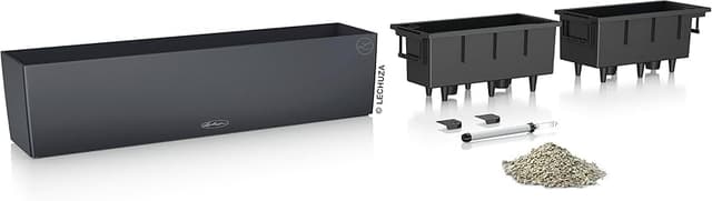 Thumbnail 1 de Lechuza 15683 Kit maceta balconera 79×19×19 cm