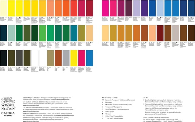 Thumbnail 5 de Winsor & Newton Acrylique Galeria 250ml Bleu Winsor Série 1