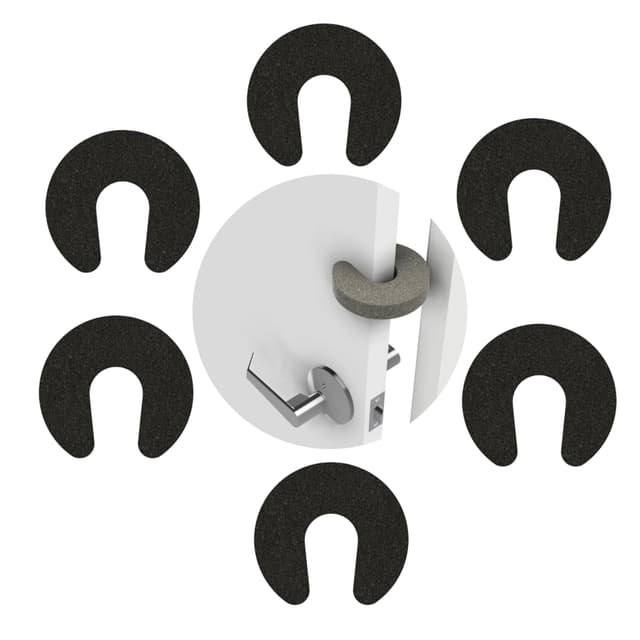 Thumbnail 6 de Gadgetto Kindersicherung Tür (6 Stück) – Türstopper aus Schaumstoff gegen Fingerklemmen