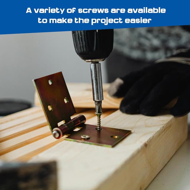 Thumbnail 4 de AMLOOPH Wood Screws Assortment 390pc