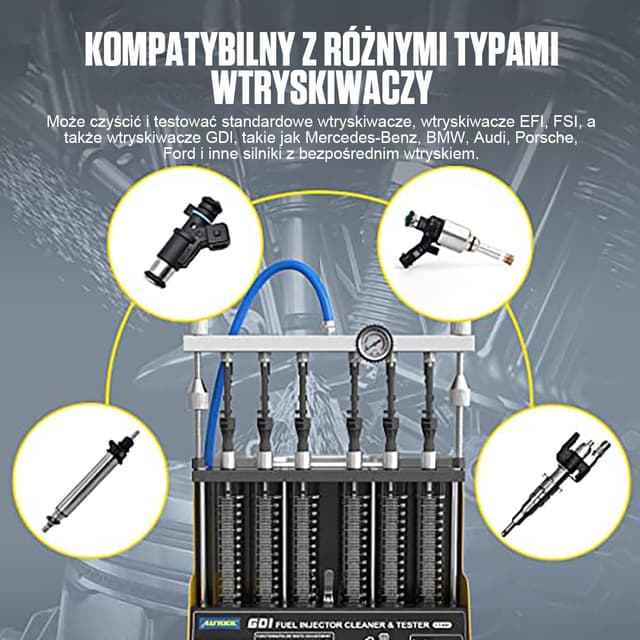 Thumbnail 5 de AUTOOL CT400 Máquina de limpieza GDI 6 cilindros