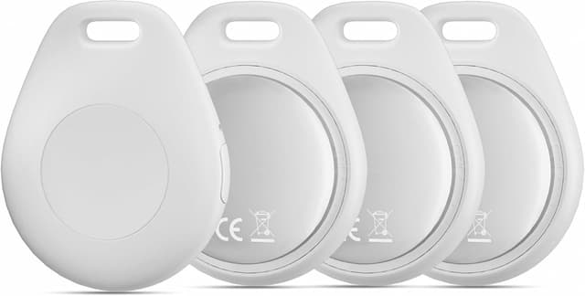 Detalle de Key Finder Smart Air Tracker Tag (4-Pack) for Apple Find My on iPhone (iOS only) – IP67 waterproof