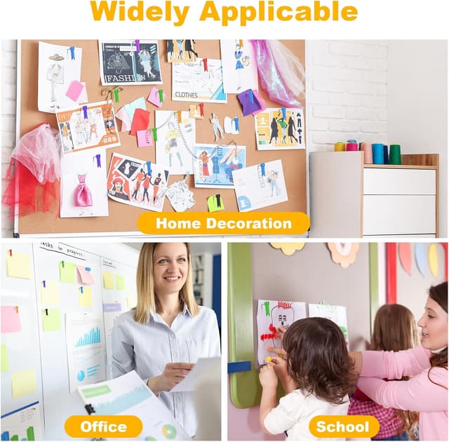 Thumbnail 6 de Vicloon Chinchetas de Mapa 170 unidades