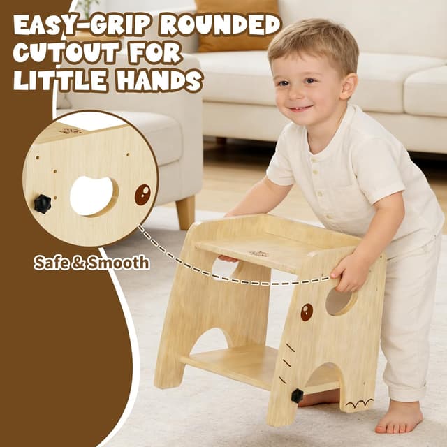 Detalle 2 de Lehoo Montessori toddler table set 1-3 years