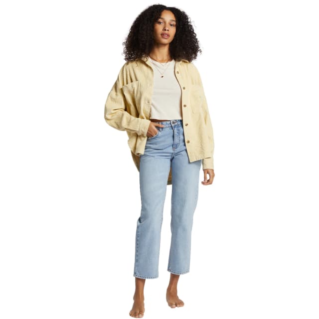 Detalle 2 de Billabong Stoked On You camisa pana mujer