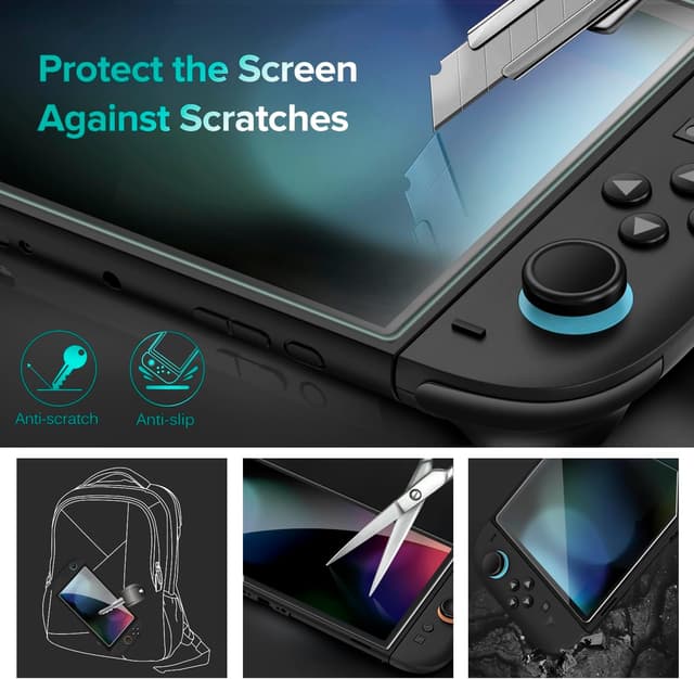 Thumbnail 5 de ivoler Switch 2 tempered glass screen protector 4-pack