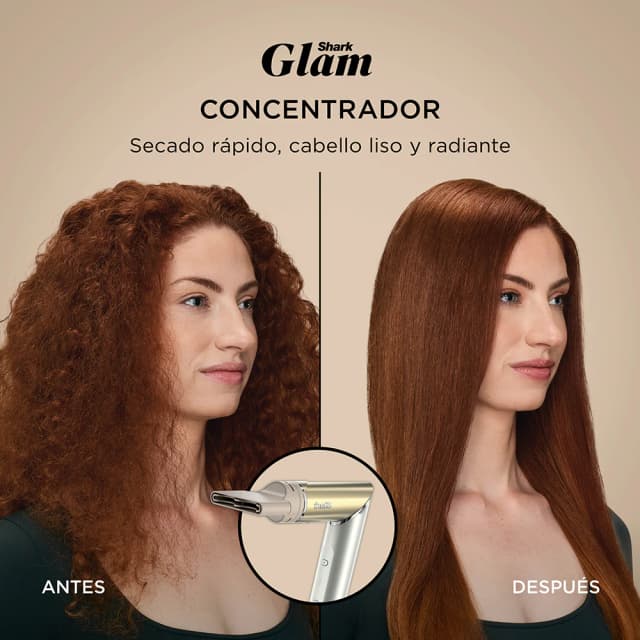 Detalle 2 de Shark HD6051SEU moldeador y secador con plancha 🎀
