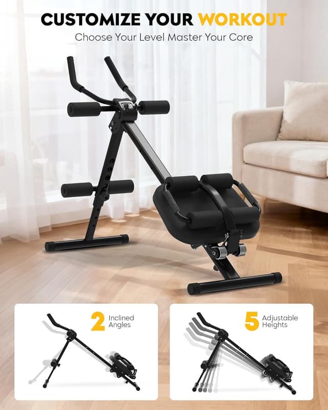 Thumbnail 2 de GuuG Bauchmuskeltrainer 100 kg Bauchtraining Zuhause