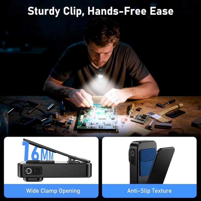 Thumbnail 5 de Blukar Taschenlampe LED Aufladbar 800mAh 🔦