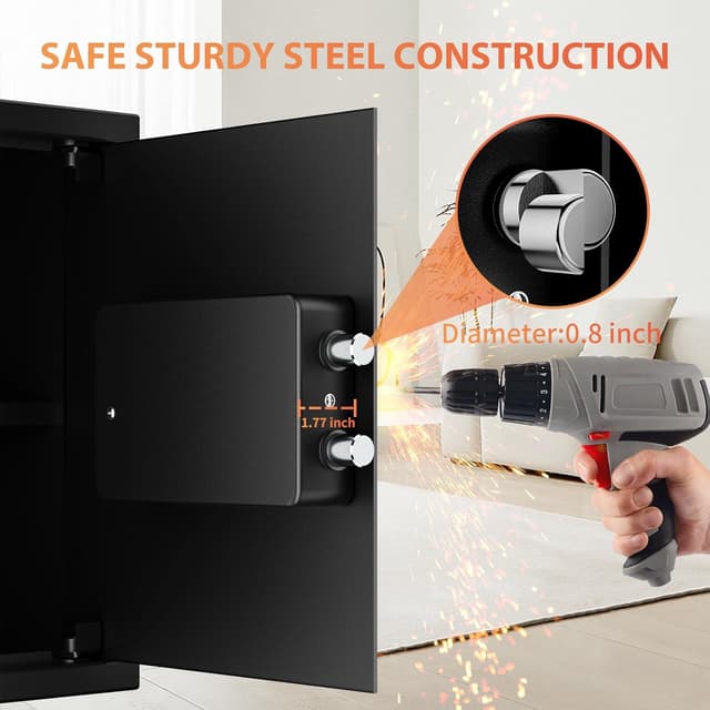 Detalle 2 de KABISAFE 45L Elektronischer Tresor mit Zahlenschloss