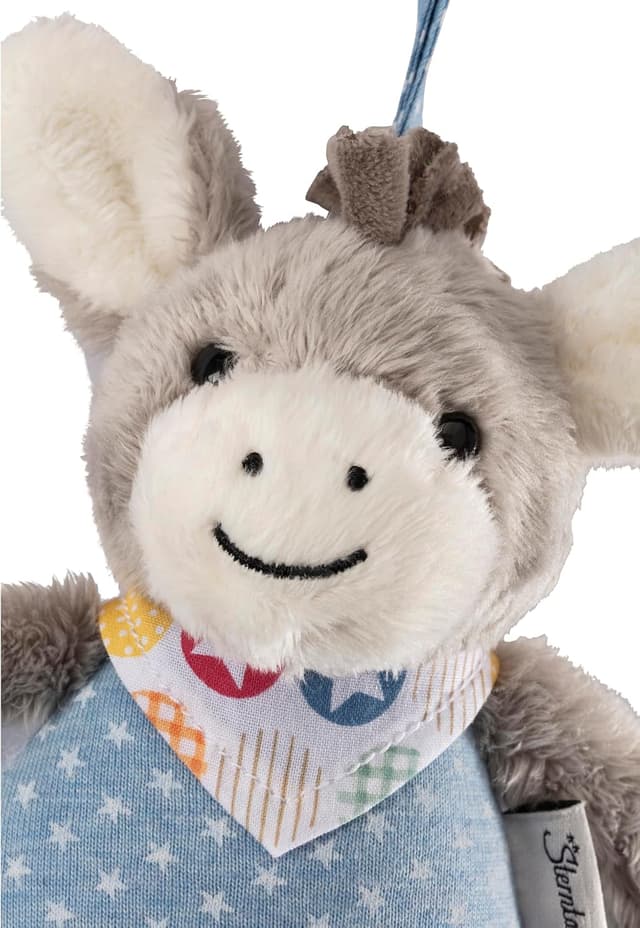 Thumbnail 3 de Sterntaler Emmi el Burro Peluche Musical 🐴 Tamaño S Gris/Azul