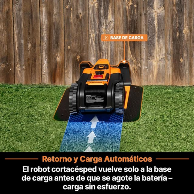 Detalle 2 de Lawnmaster OcuMow 18 cortacésped robótico 500 m²