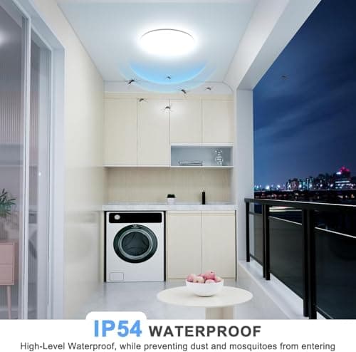 Detalle de Swoieltr plafón LED de techo 36W 4500lm