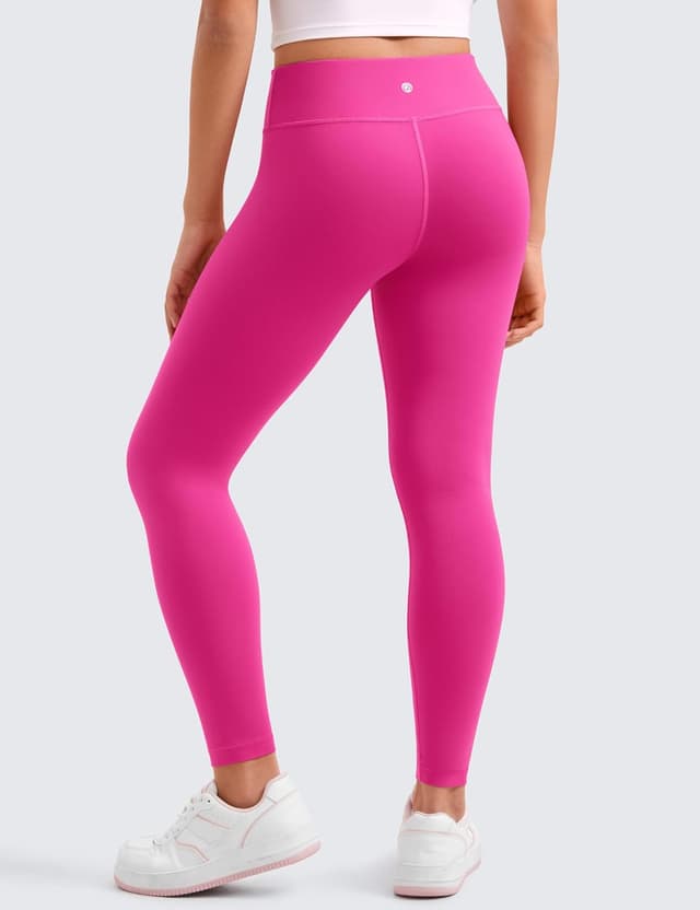 Detalle de Leggings atletici CRZ YOGA Butterluxe a vita alta per ragazze, lunghezza intera
