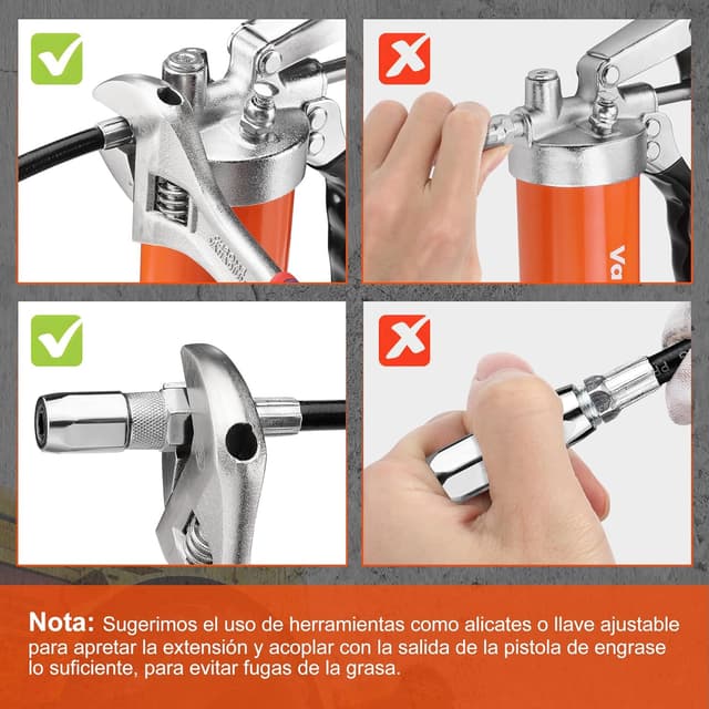 Thumbnail 6 de ValueMax Mini Pistola de Grasa 3500PSI