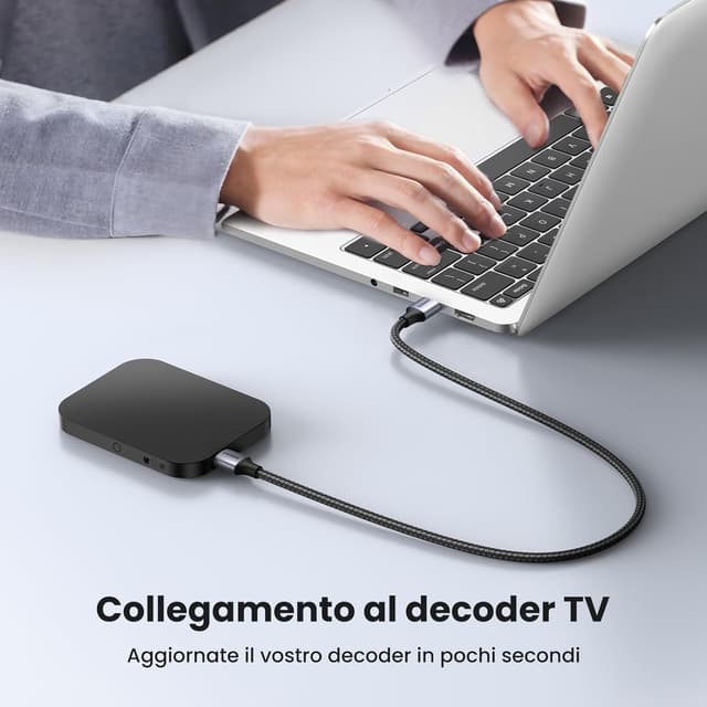 Detalle 2 de UGREEN USB 3.0 Type A 5Gbps 1 m