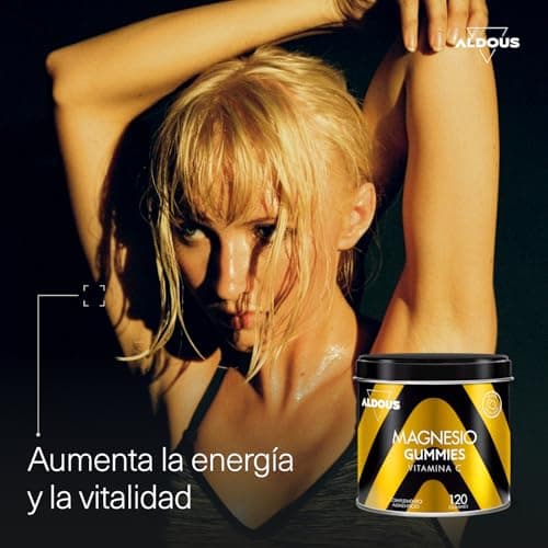 Thumbnail 7 de Aldous Citrato de Magnesio Gominolas 225 mg + Vitamina C 45 mg