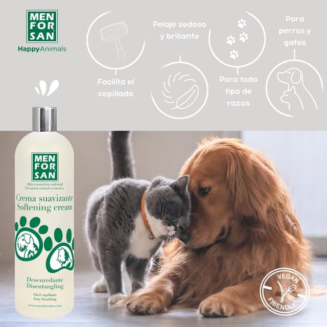 Detalle de Glättende Entwirrungscreme 1 l für Hunde