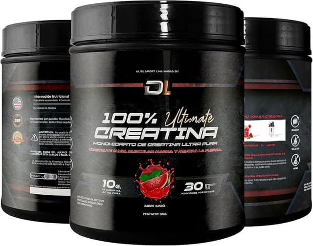 Thumbnail 5 de Ultimate Creatine Monohidrato Sandía 💪 300g Promueve músculo