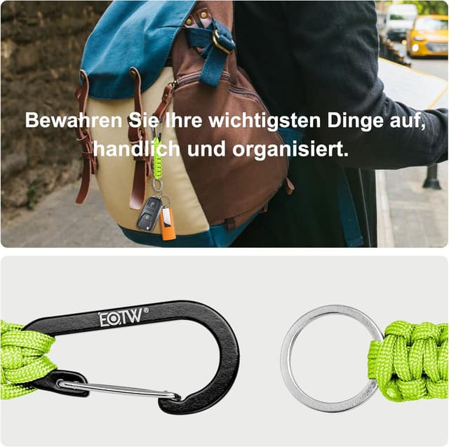 Thumbnail 4 de EOTW Paracord Schlüsselanhänger 6,1 Zoll