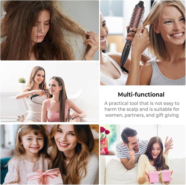 Thumbnail 6 de 38 mm Wärmebürste Thermal Brush (Thermobürste) mit LCD, 120–210 °C und Doppelspannung 100–240 V